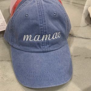 Embroidered mama hat